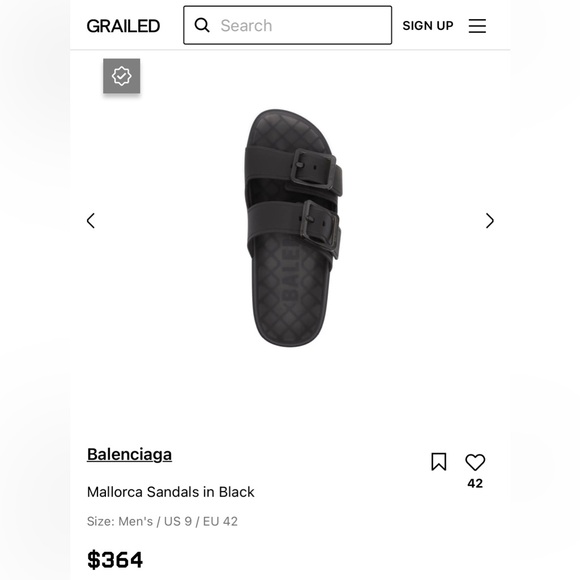 NWT Balenciaga Mallorca Sandal - Picture 2 of 8